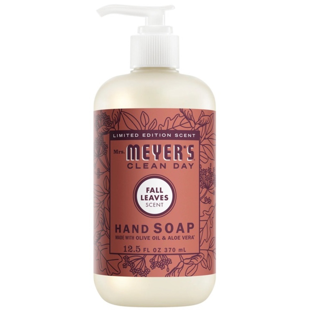Mrs Meyers Fall Leaves Hand Soap 12.5 oz Limited Edition